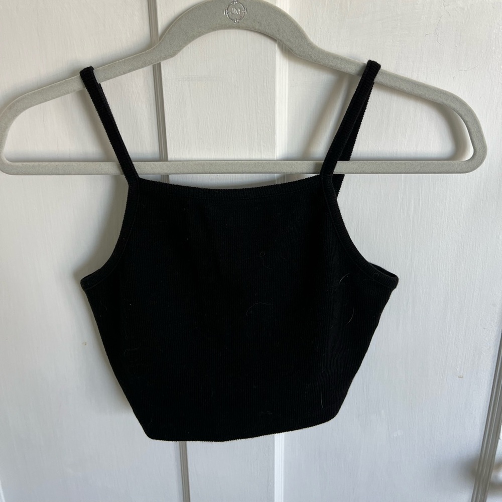 Forever 21 Black Crop Top